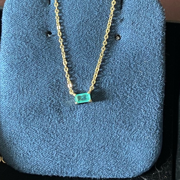 PARAIBA TOURMALINE & CZ SET - Picture 9 of 17